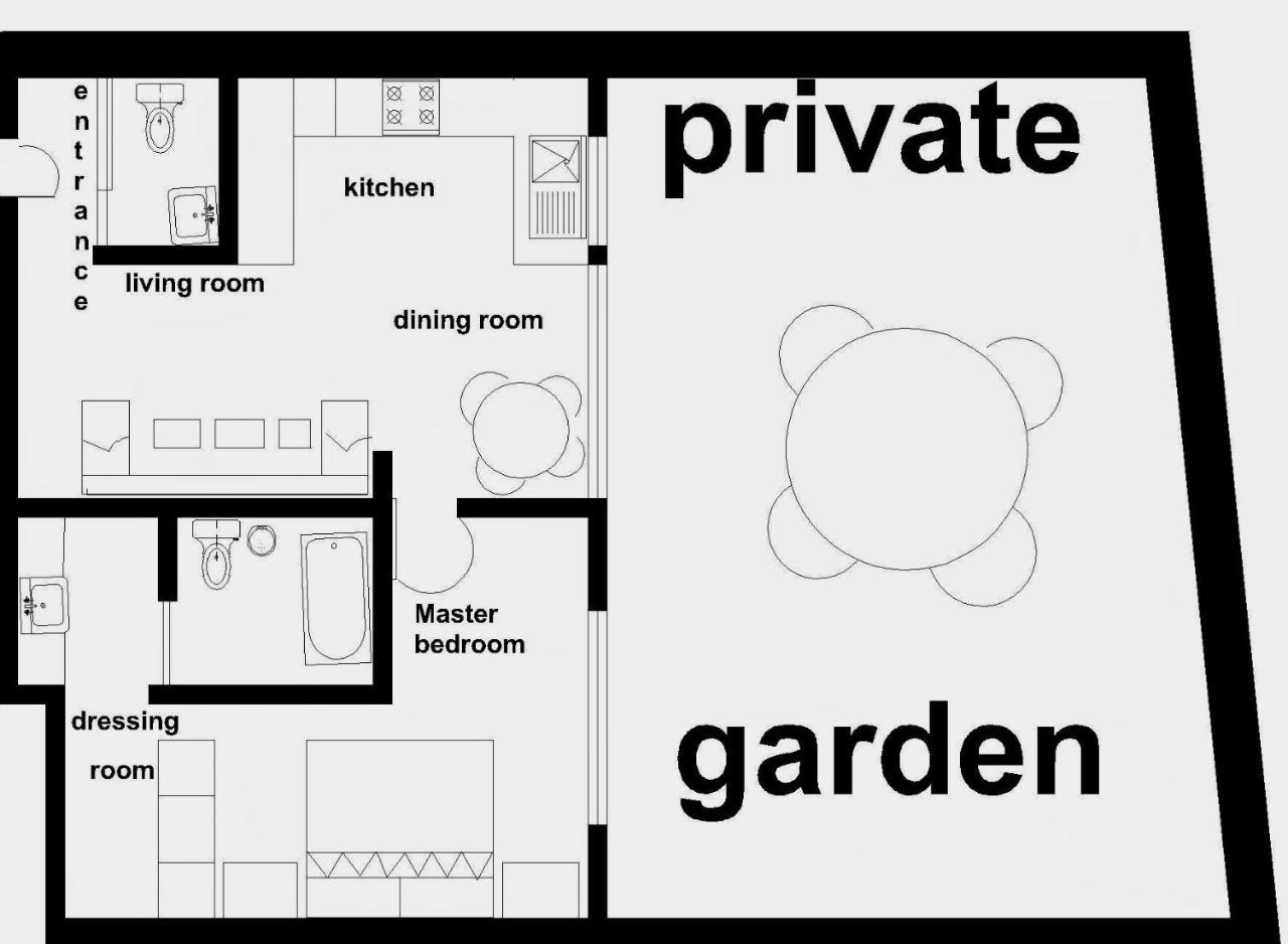 부에노스아이레스 En Recoleta Y Con Jardin 아파트 외부 사진